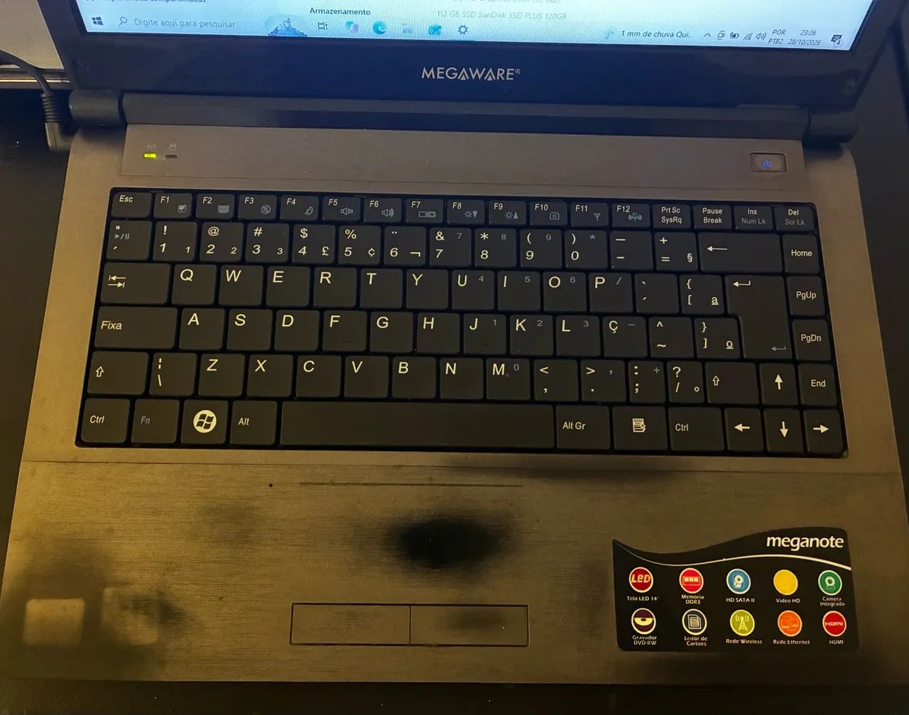 Notebook megaware i3 2a geração - Foto 2