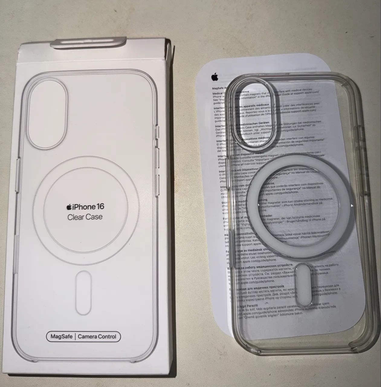 Case iPhone 16 transparente MagSafe original Apple - Foto 2