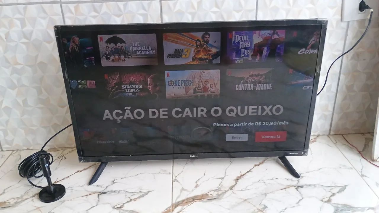 Tv Philco 32 polegadas smart completa Dolby Áudio  - Foto 4