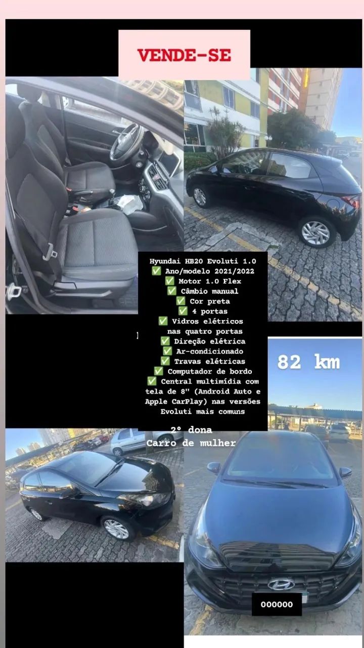Hyundai Hb20 2022