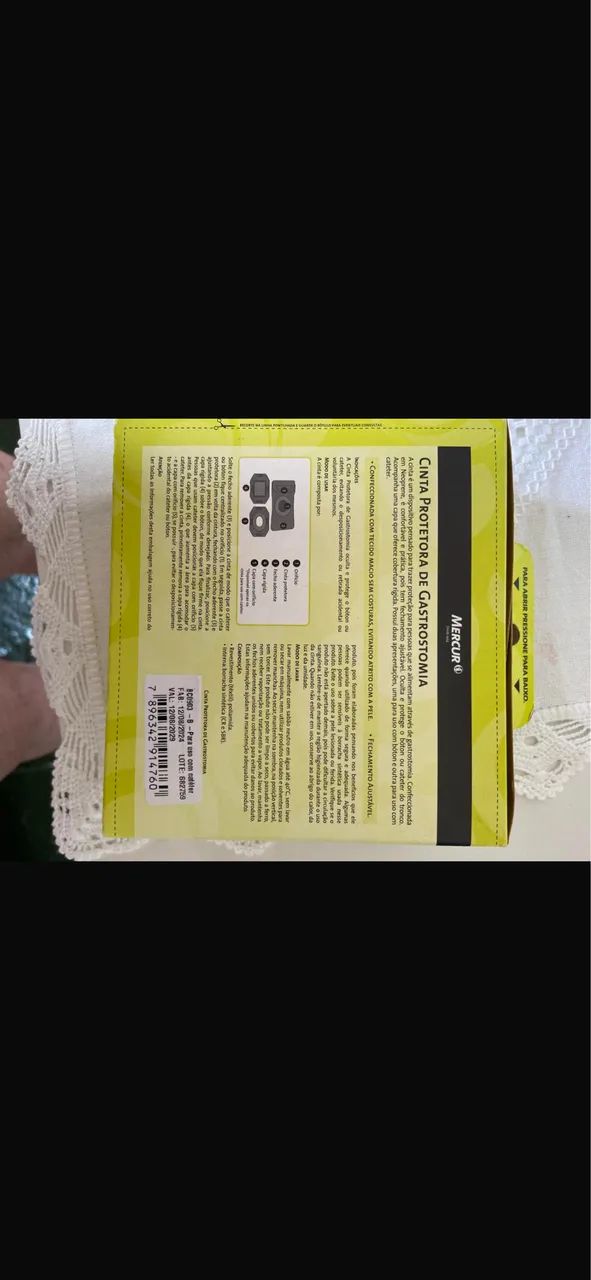 Cinta protetora de gastrostomia  - Foto 2