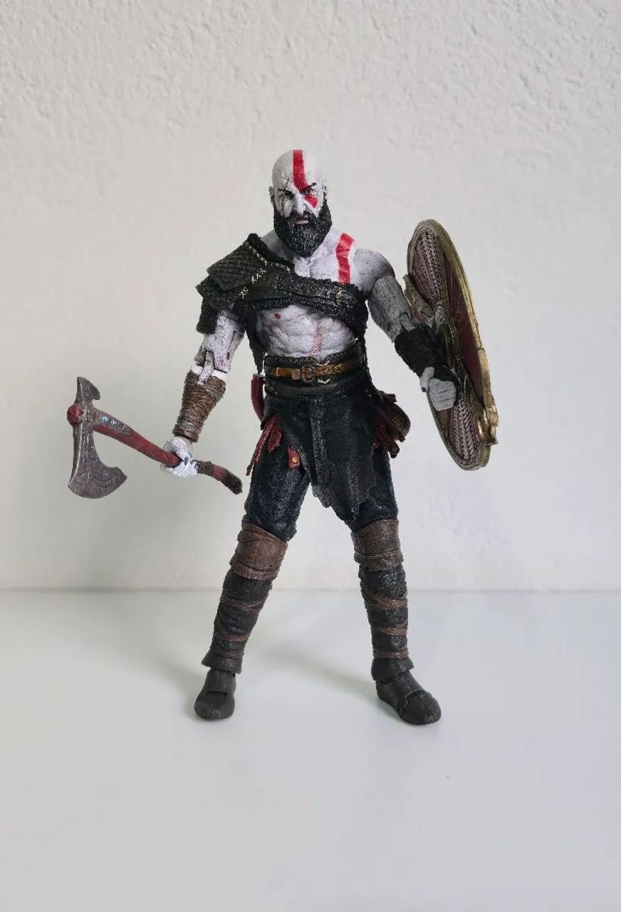 Action Figure Kratos God Of War 2018 Original Neca PiziiToys