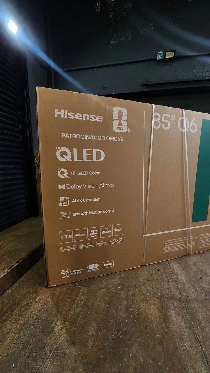 85 hisense Qled nova 1 ano de garantia  - Foto 2
