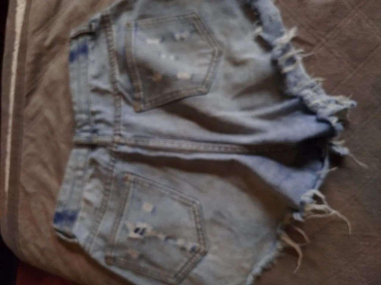 Shorts jeans feminina  - Foto 3