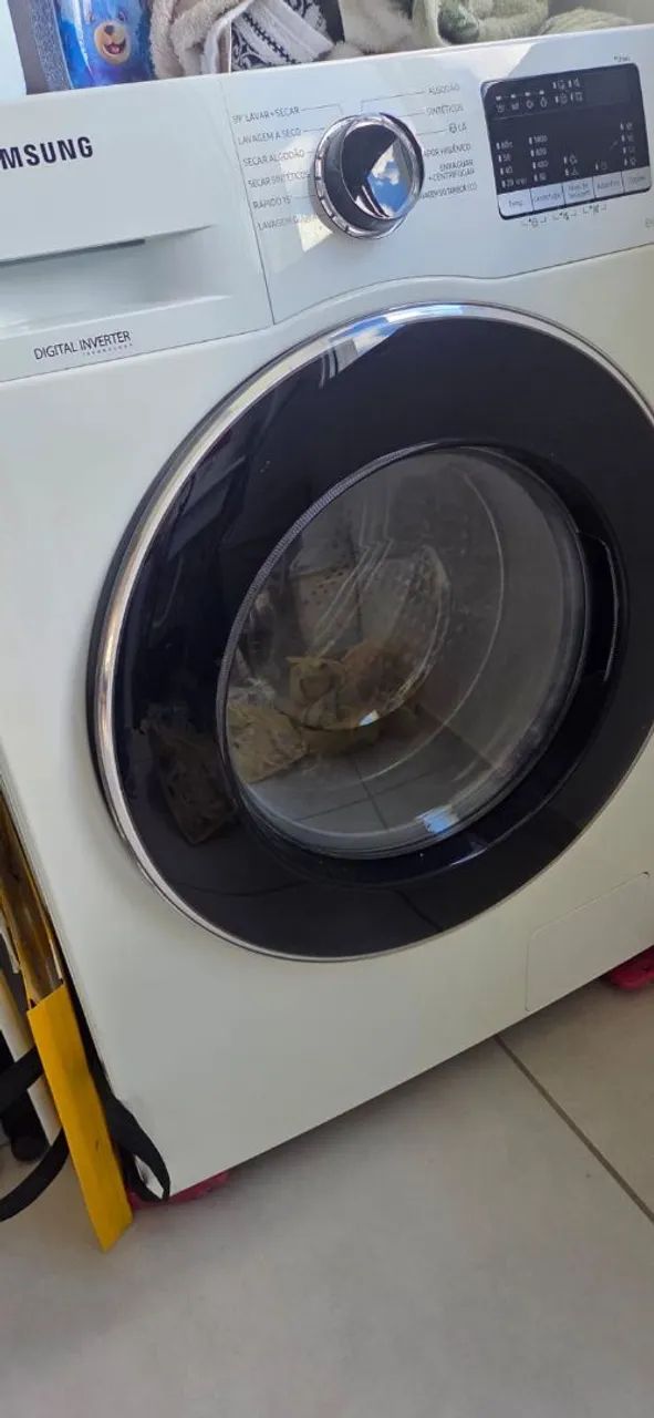 Lava e Seca Samsung - Digital Inverter - Branca - Excelente Estado