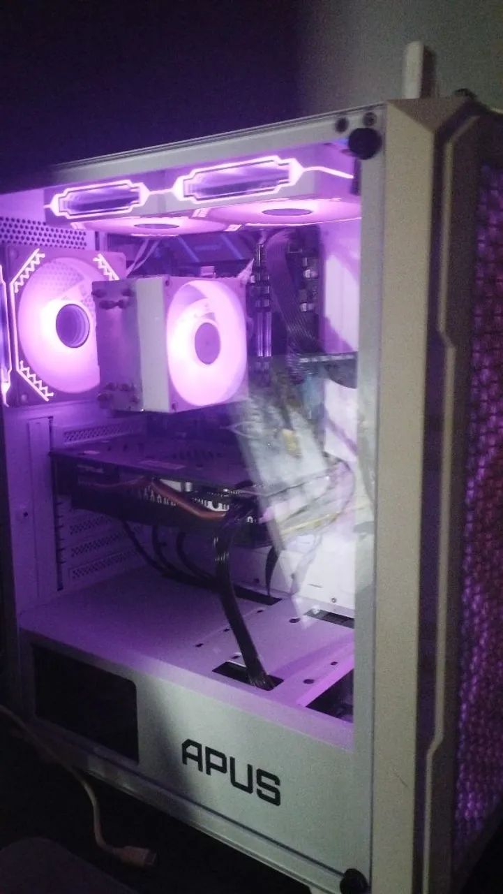6 Fans Teucer Prism e controladora Coolmoon - Foto 4