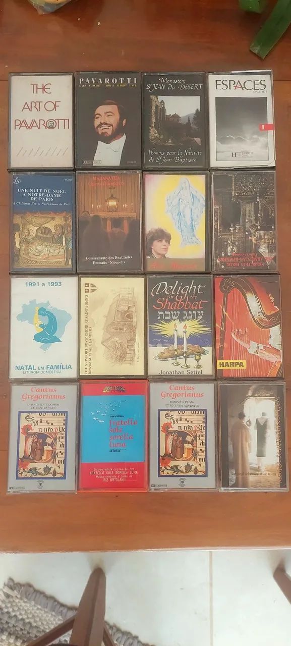 Lote de fitas cassetes k7 