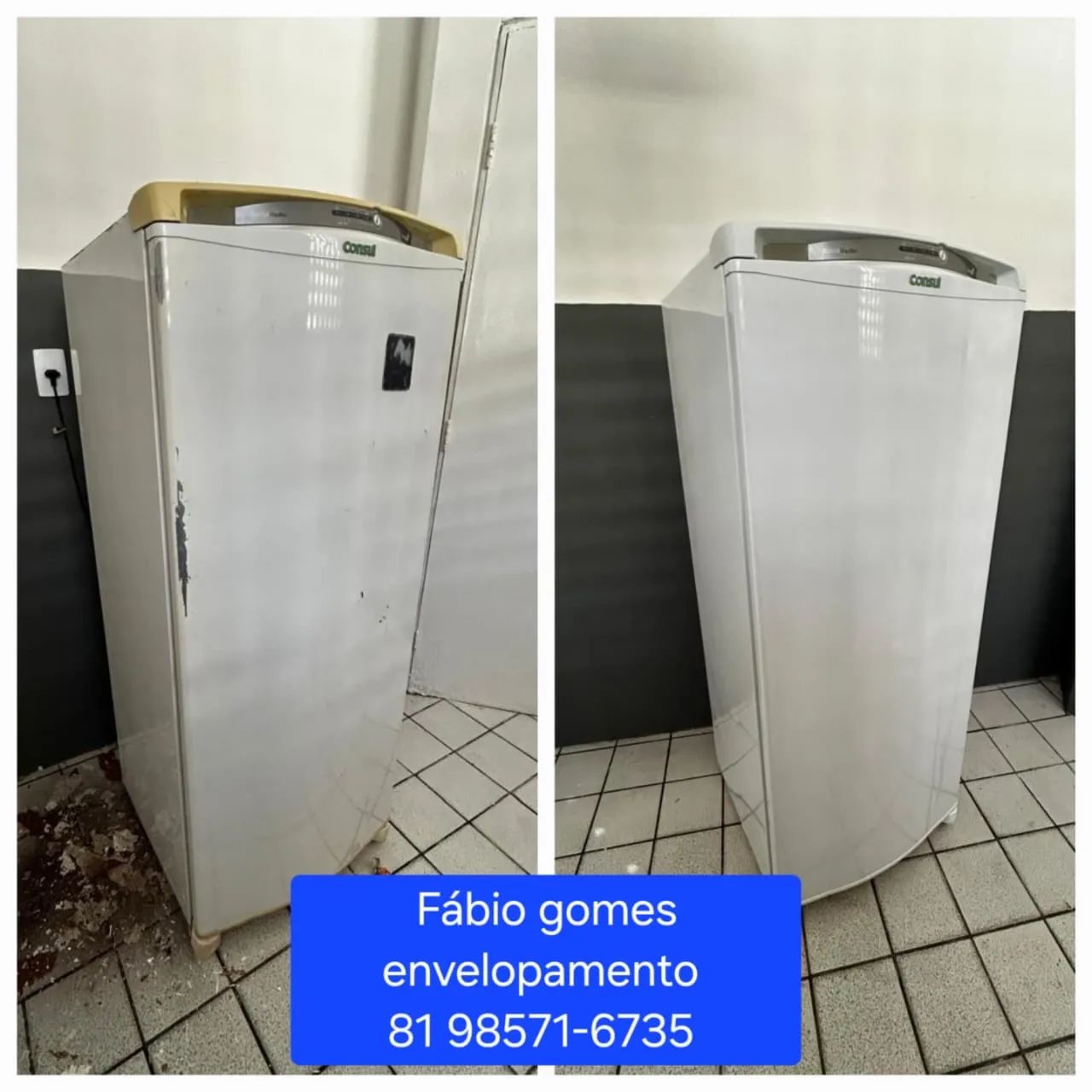 Plotagem de geladeira ( envelopamento ) - Foto 3