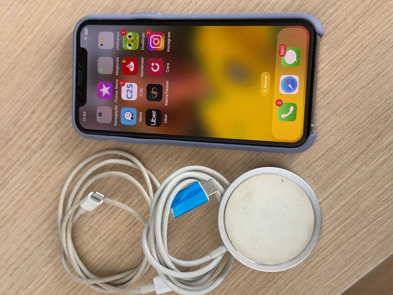 Vende-se aparelho iPhone 11 64pro usado  - Foto 3