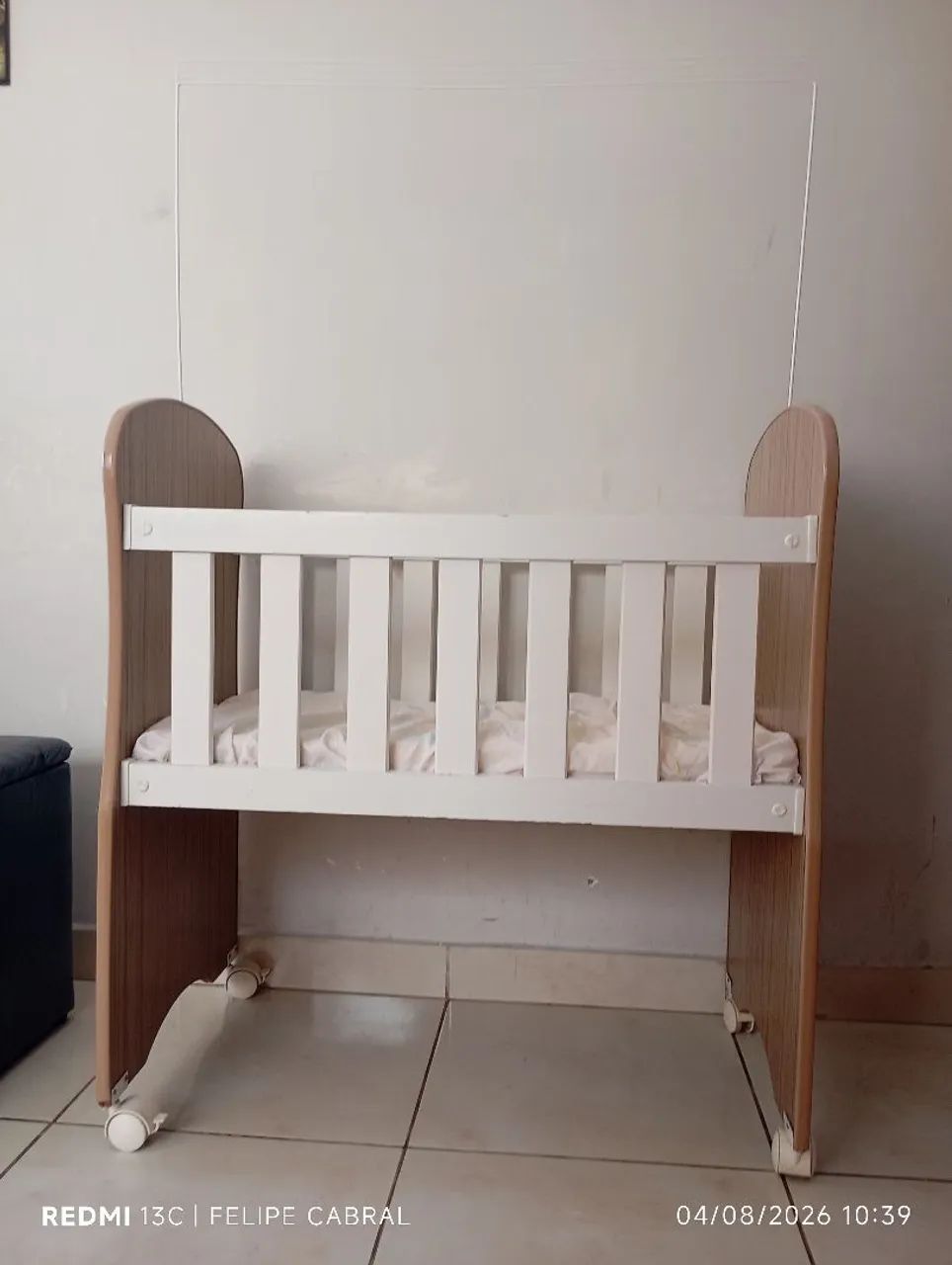 Berço semi novo..