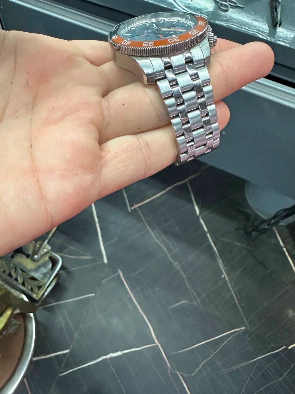 Relógio Tony hilfger chronograph aço original  - Foto 4