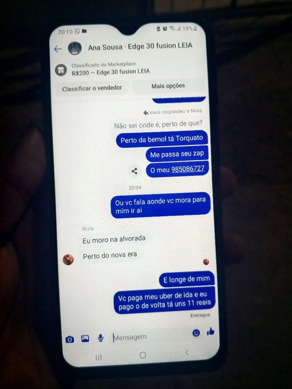 Vendo a 10 em prefeito estado 200 com entrega  - Foto 2