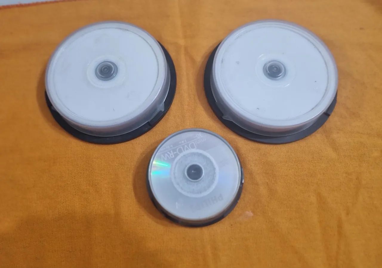 Lote dvds virgem 