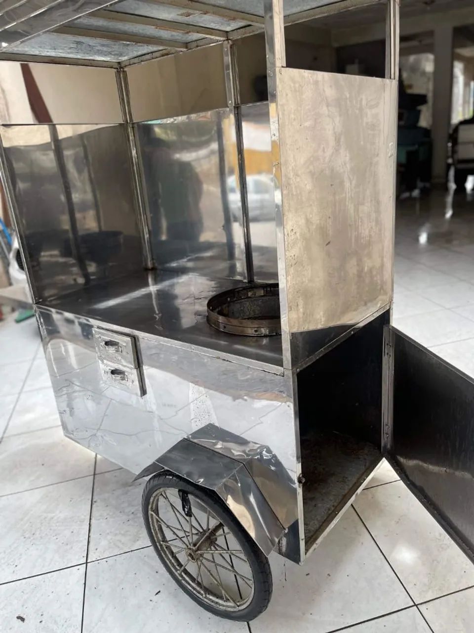 Carrinho de milho batatas fritas - Foto 3