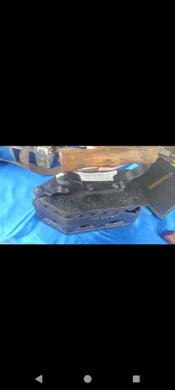 Ferro a Brasa antigo  - Foto 3