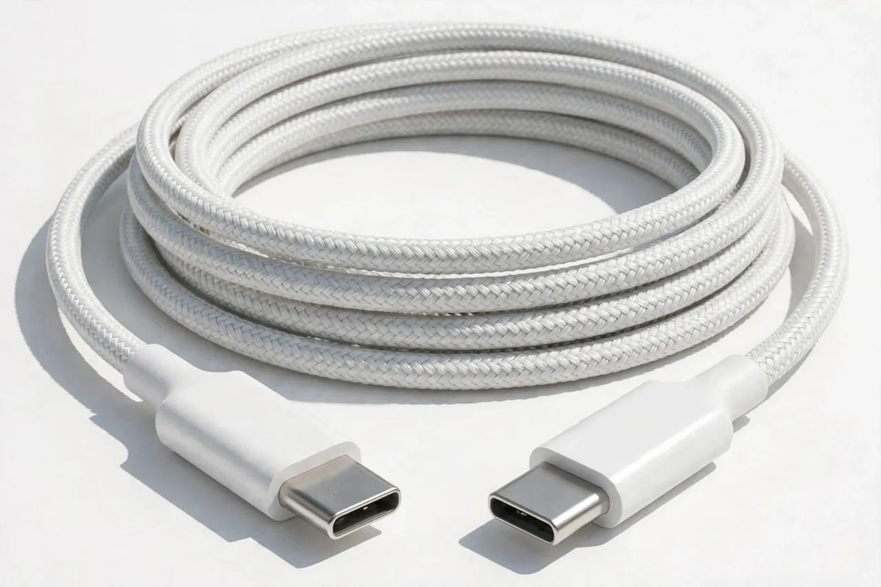 Cabo USB-C 2 Metros Trançado Super Resistente - Novo - IPhone 15/16 e Samsung - Foto 2