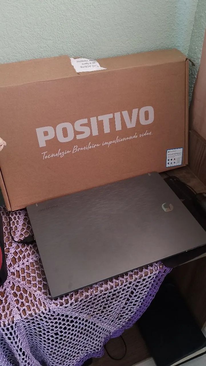 Notebook marca positivo semi novo  - Foto 3
