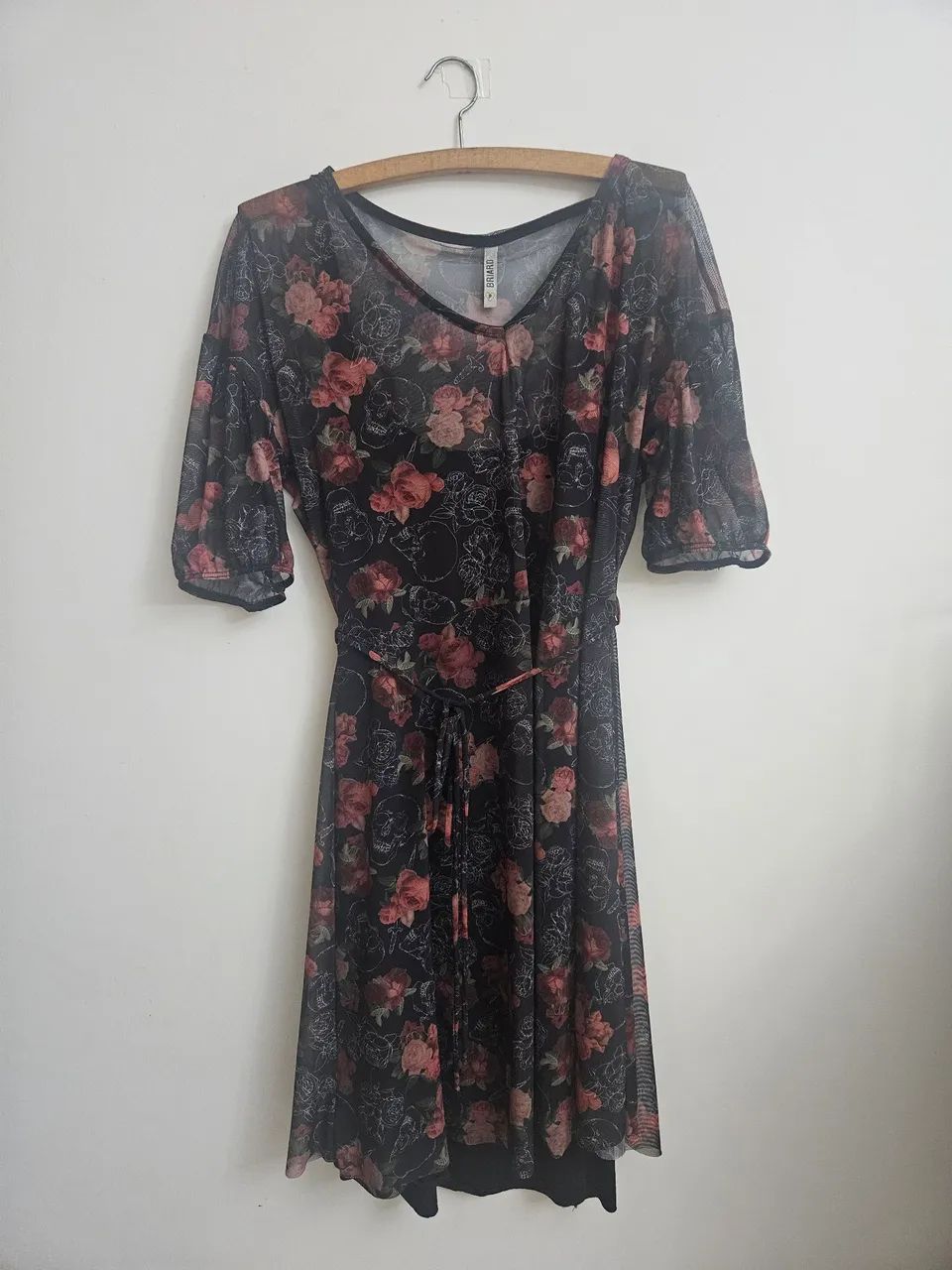 Vestido estampado outono-inverno  - Foto 4