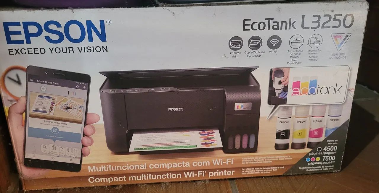 Impressora Epson L3250 - jato de tinta  - Foto 2