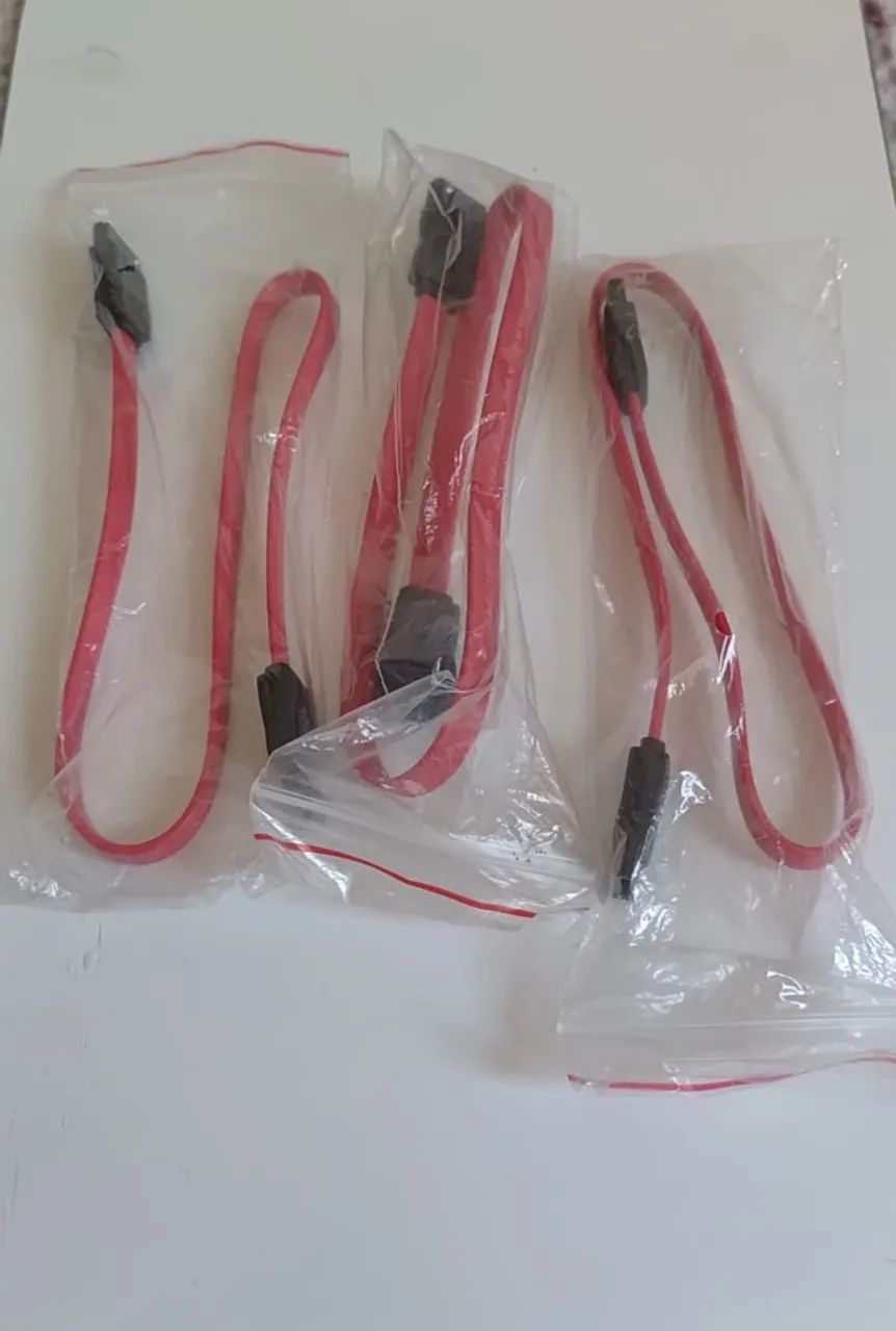 CABO SATA PARA PC (3 UNIDADES) - Foto 5