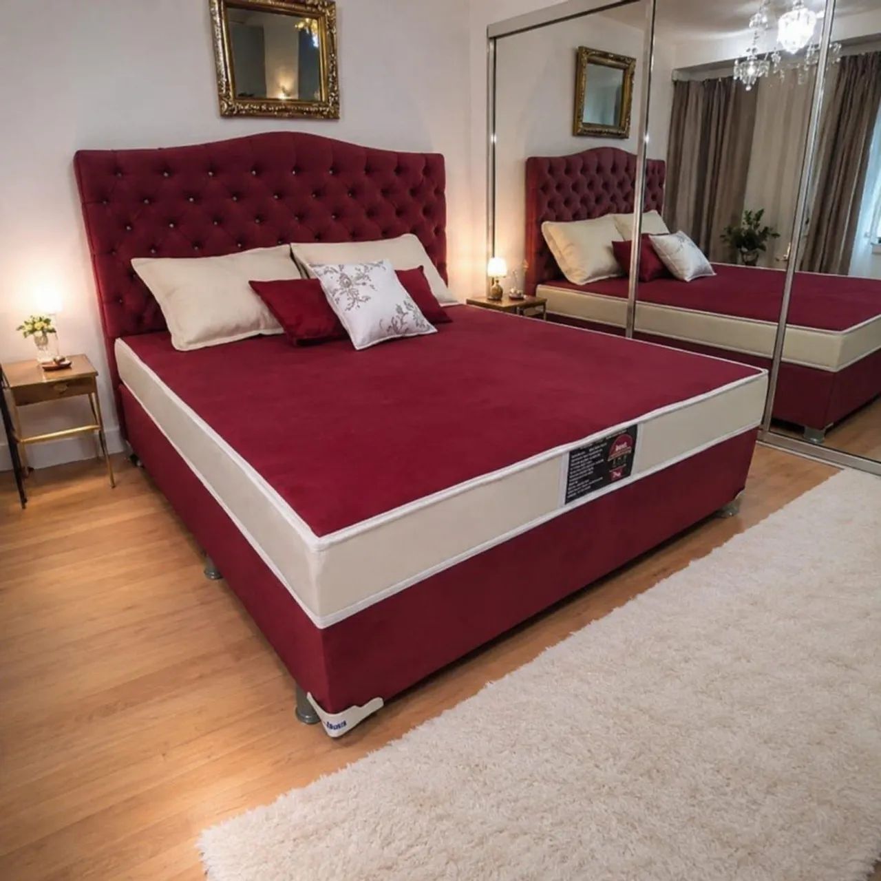 Cama box casal 