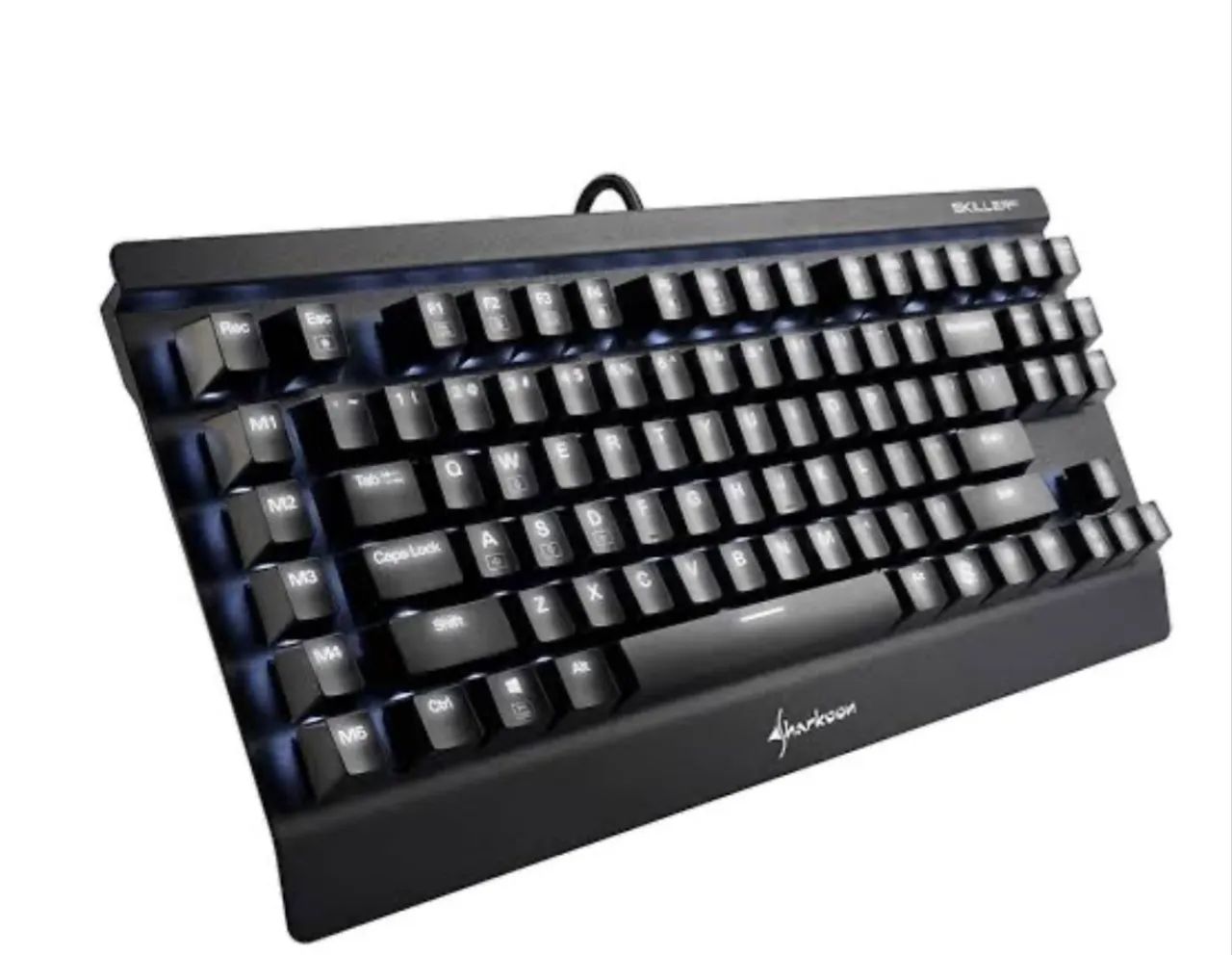 Teclado Sharkoon Skiller SGK2 Mecânico BLUE - Foto 3
