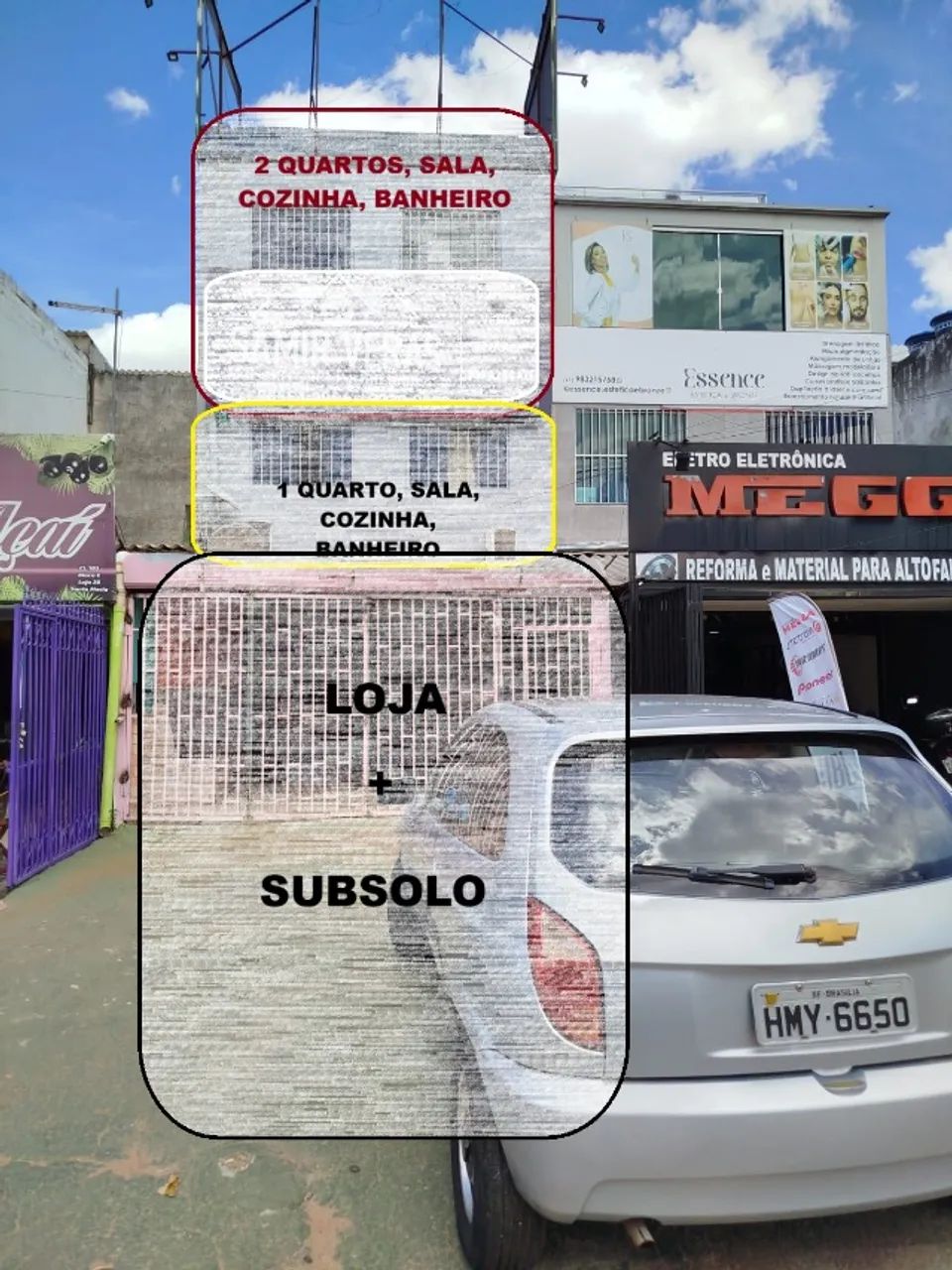 Prédio comercial Santa Maria - 3 aluguel - renda - AV. ALAGADOS