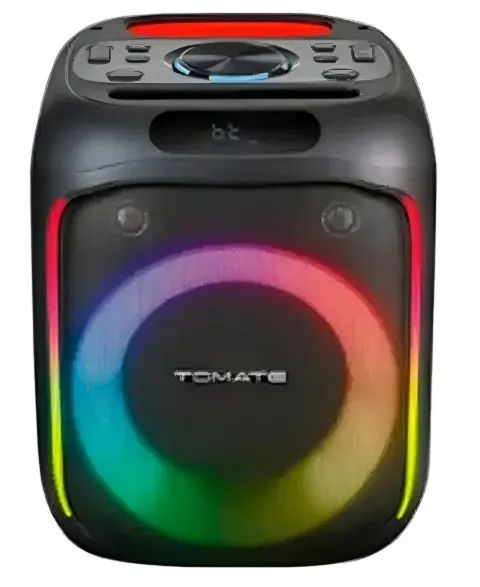 Caixa De Som Tomate Mts-1003 c/ microfone Bluetooth 80w 127/220v (Novo) - Foto 3
