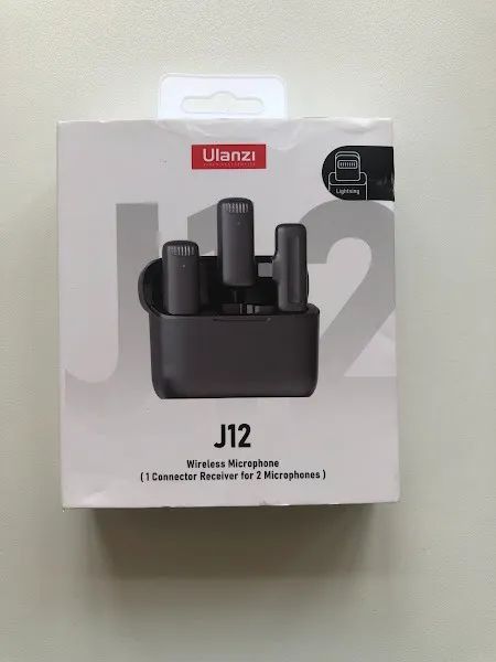 Microfone de lapela sem fio Ulanzi J12  - Foto 2