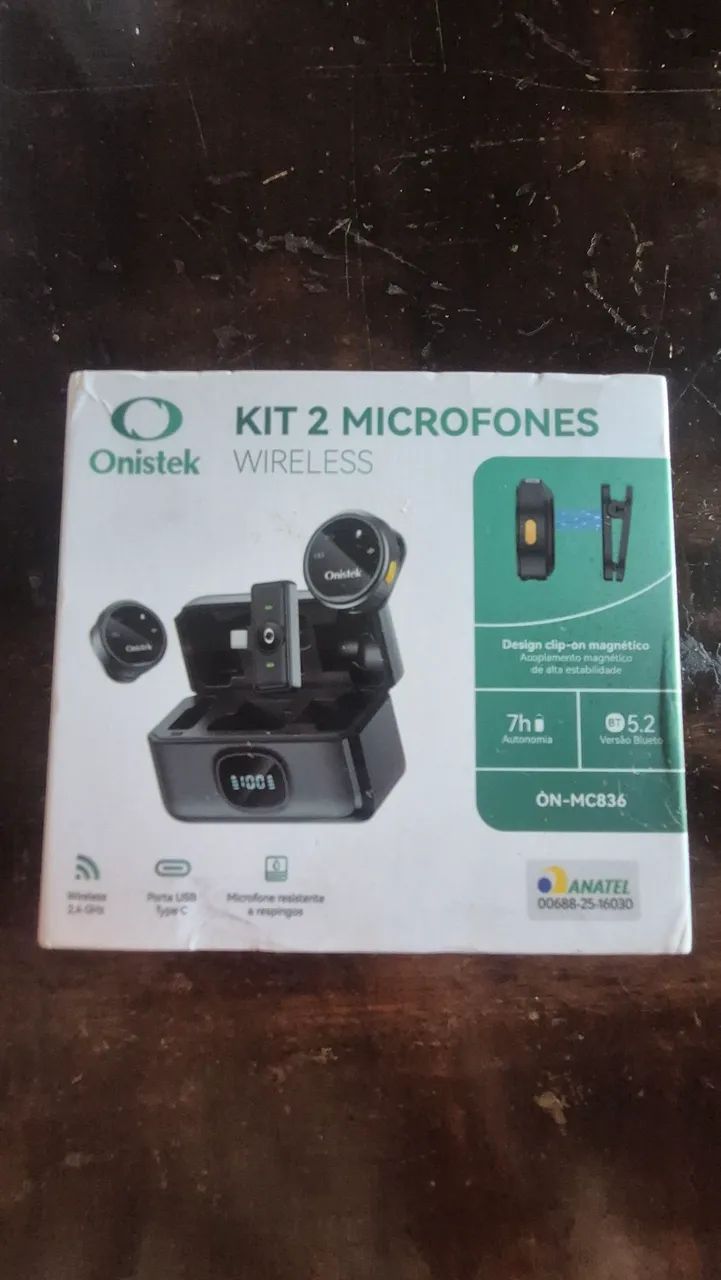 Microfone de lapela