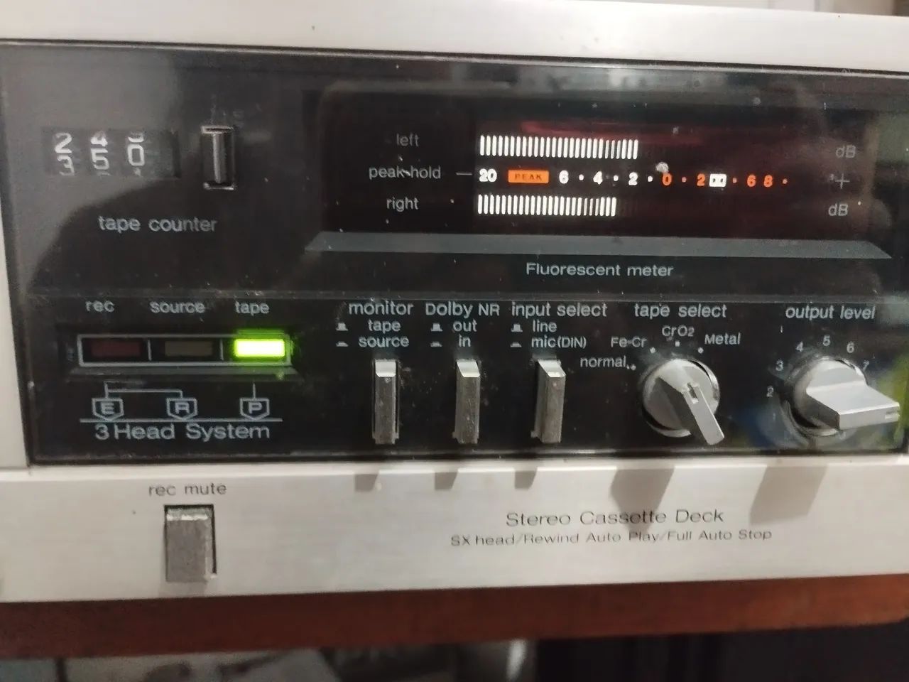 Tape deck 3 cabeças Technics M260 - Foto 3
