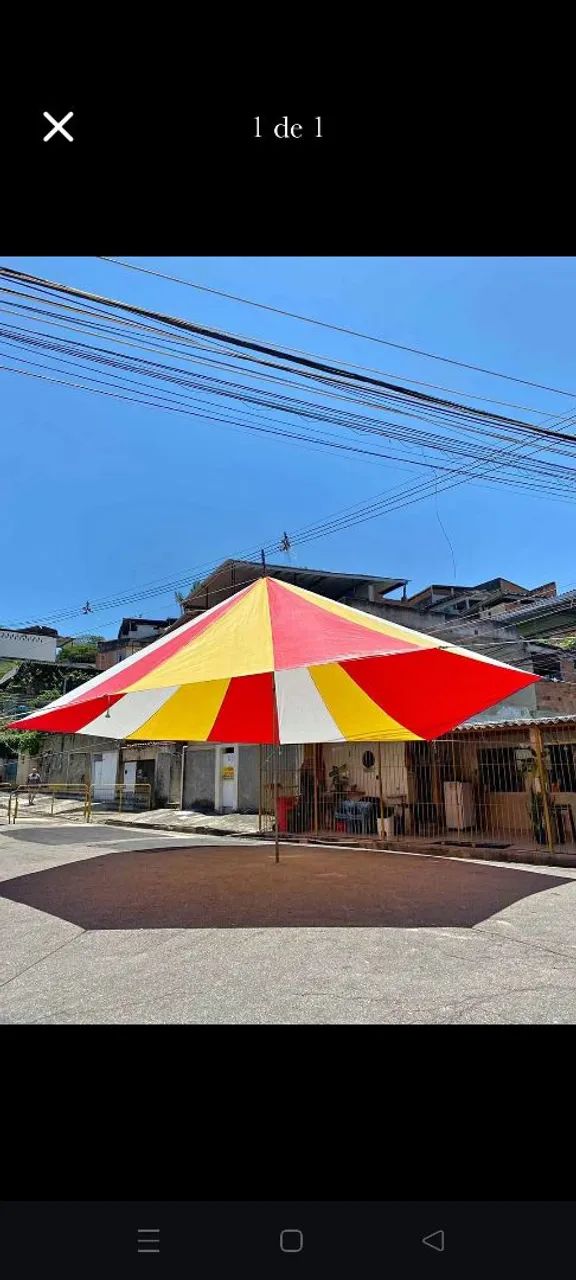 Lona de circo 11x11