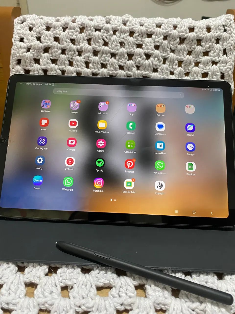 Tablet Galaxy Tab S6 Lite SM-P619  - Foto 4