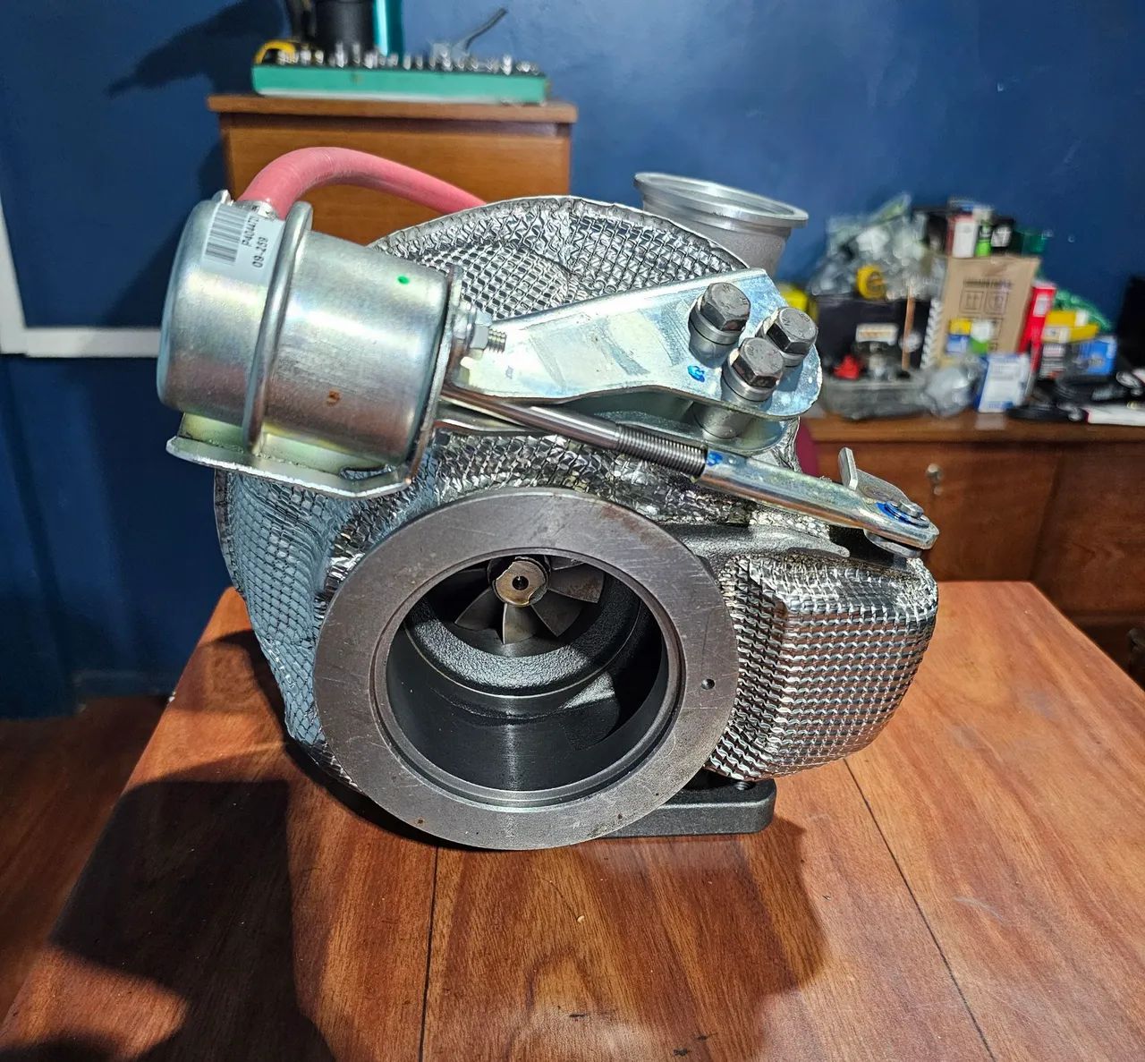 Turbo compressor volvo B9 novo - original  - Foto 4