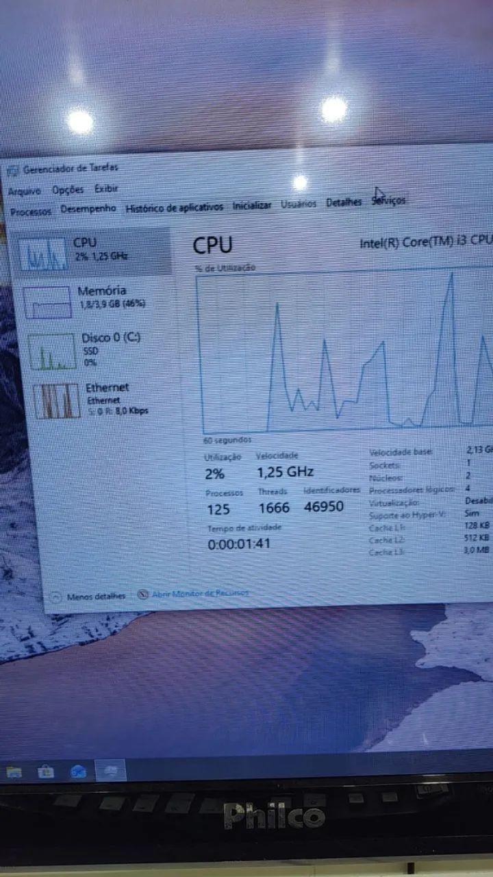 Pc i3 (1a geração), 4gb, SSD 120gb - Foto 2
