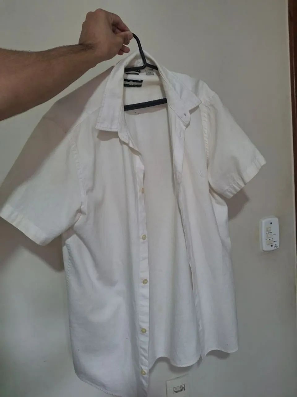 Camisa Linho Reserva Off-White  - Foto 5