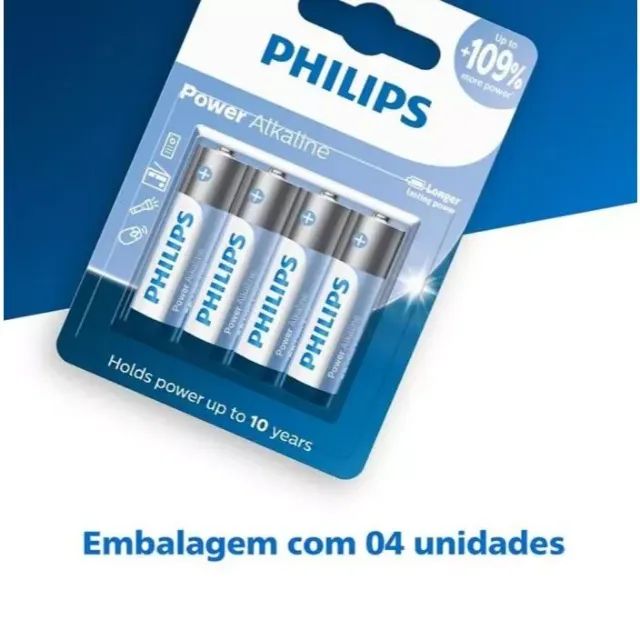 4 Pilhas palito AAA philips  - Foto 2