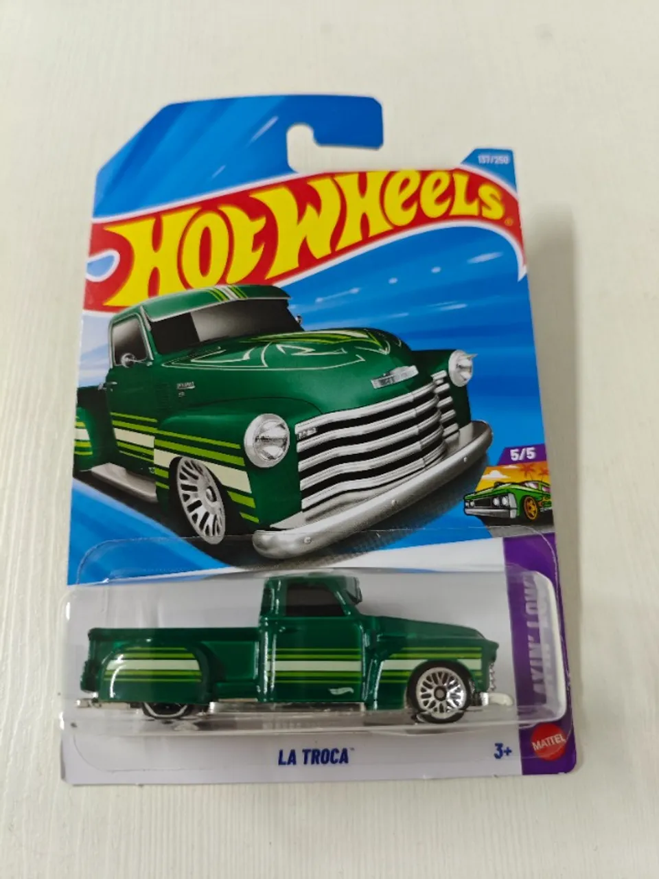 Hot Wheels 2007 Holiday Rods La Troca Silver - Hobbies e coleções