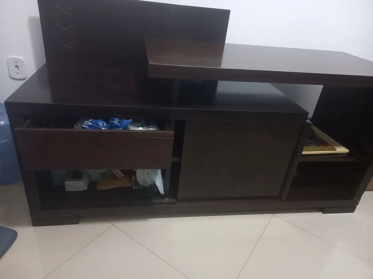 Vendo rack madeira maciça  - Foto 3