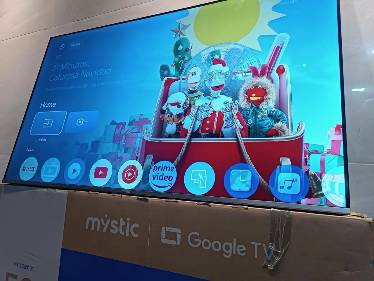 Smart tv 50 polegadas Android 4k nova  - Foto 5