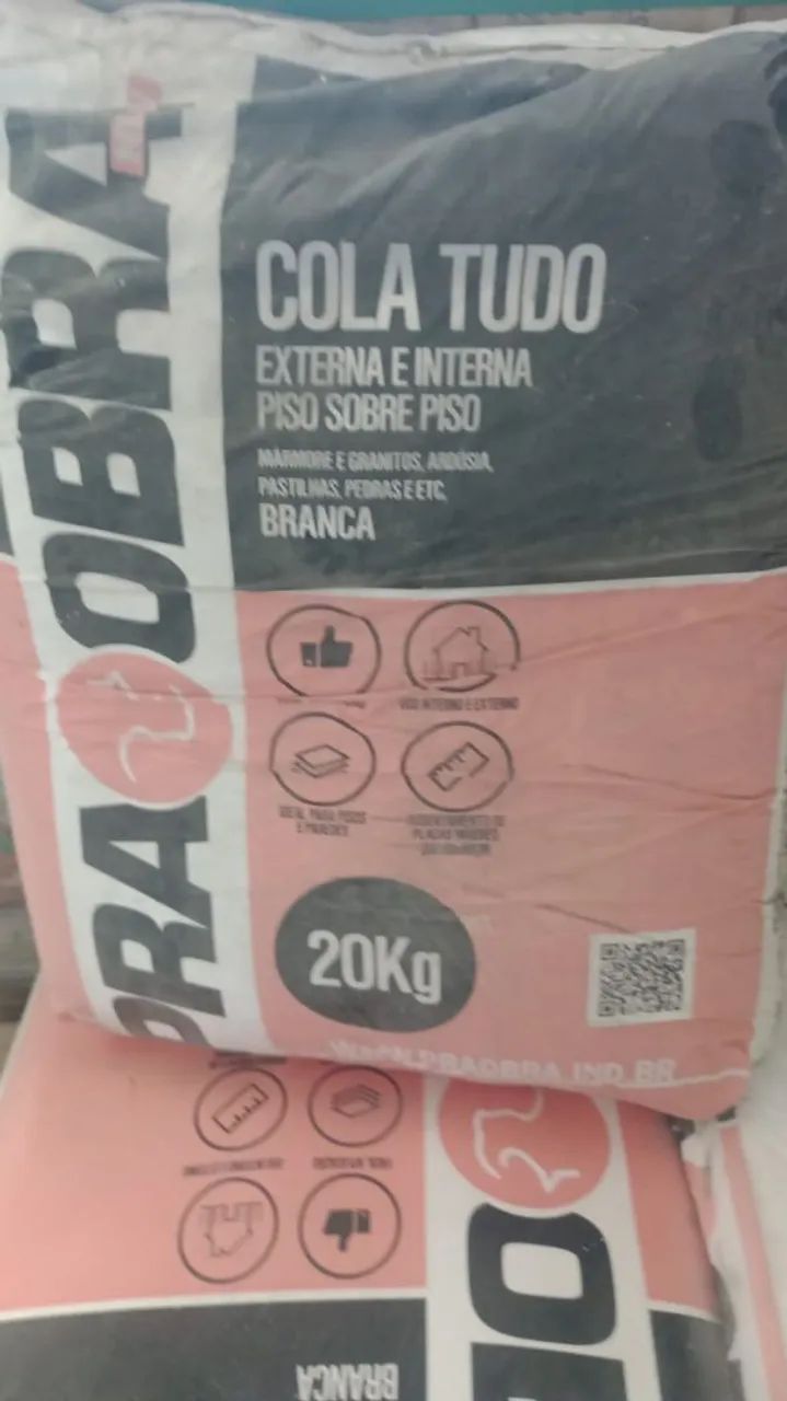 Argamassa Cola tudo Branca PraObra 