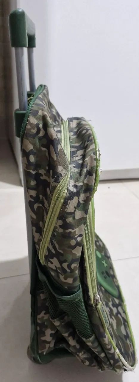 Mochila escolar verde - Foto 3