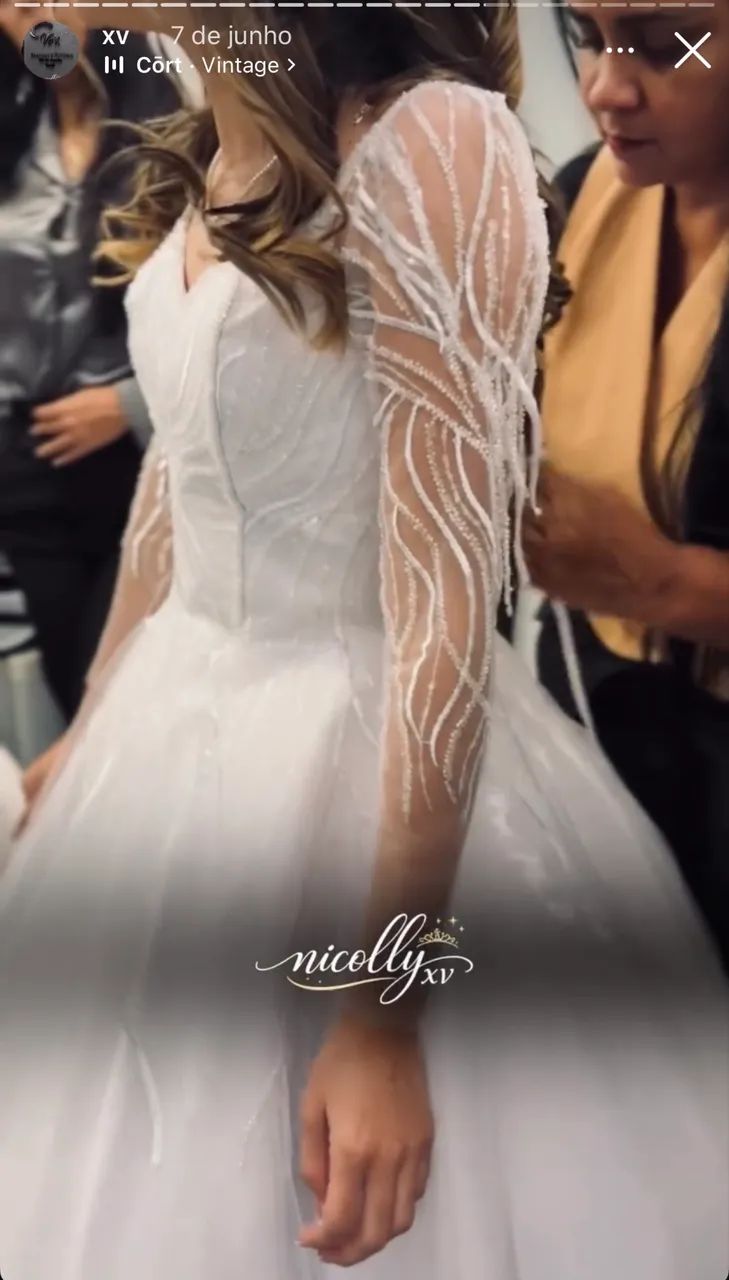 Vestido debutante 