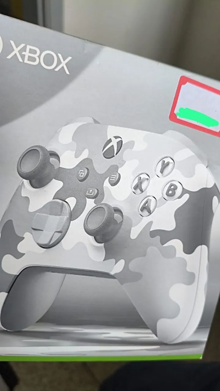 Controle Xbox Artic camo 