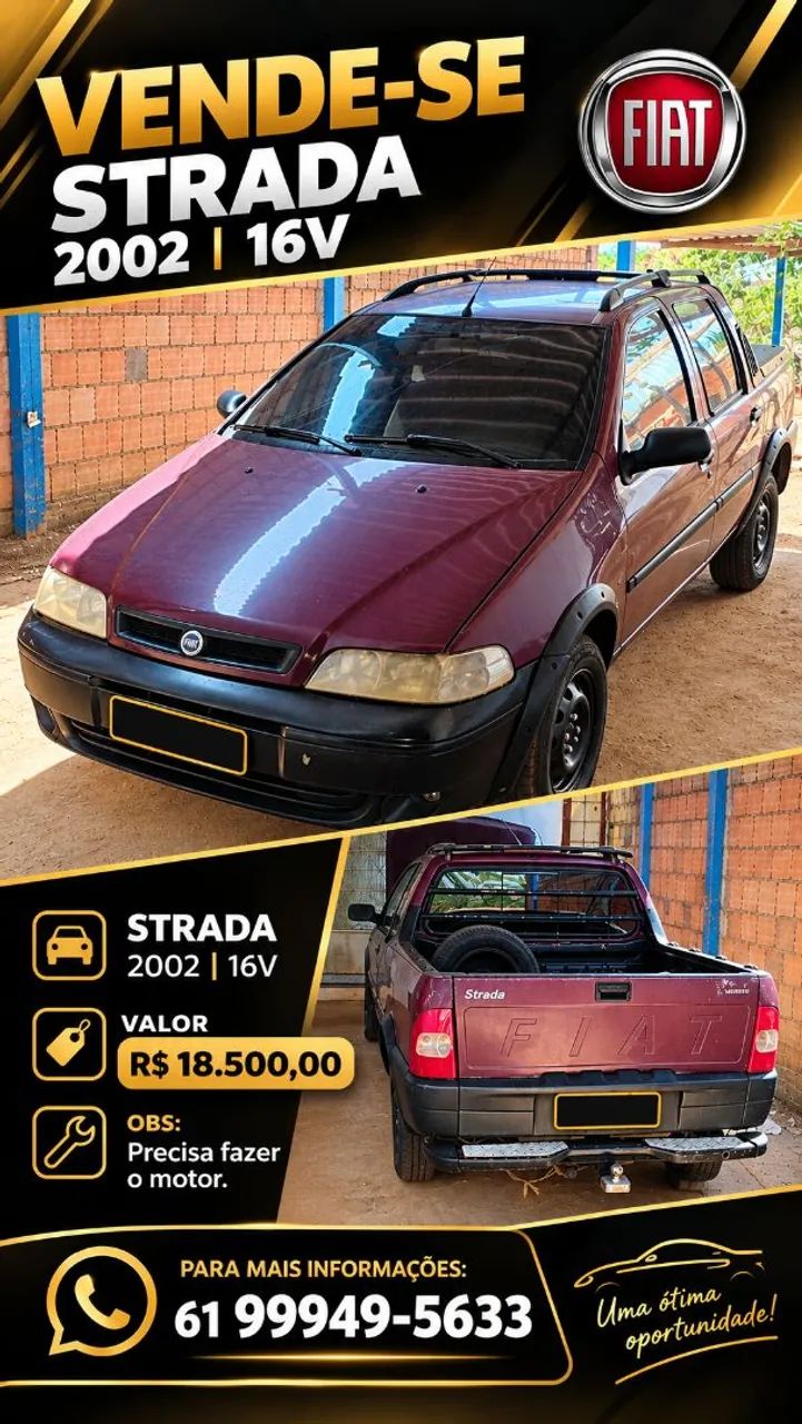 Fiat Strada Strada Adventure 1.6 mpi 16V CE 2002