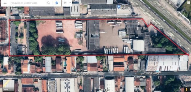 Terreno 107m de frente, vestiários, escritórios, vão livre- Doutor Imoveis - Foto 2