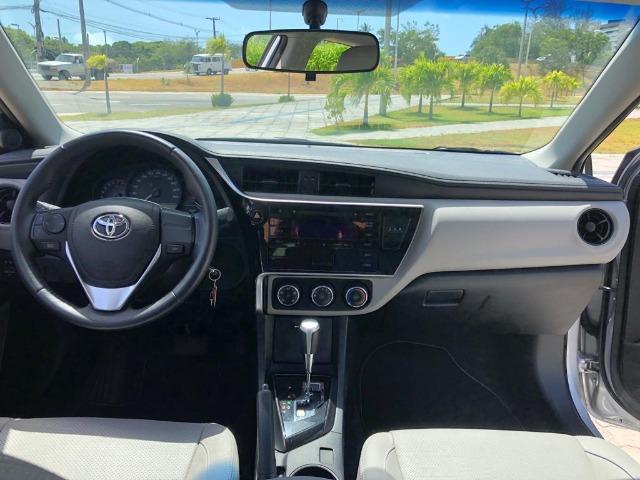 Corolla Impecavel 2018 , C\ Led , Rodas de Liga Leve , Couro , Revisado , Impecavel # # - Foto 13