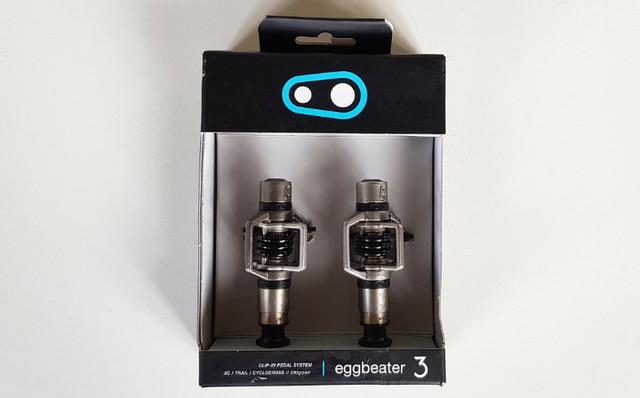 Pedal MTB Crank Brothers Egg Beater 3 Preto 282g - Novo