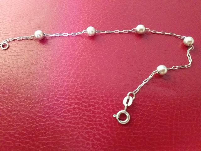 Pulseira de prata adulta - Foto 2