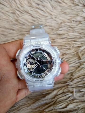 Relógio g-shock transparente 70,00 - Foto 4
